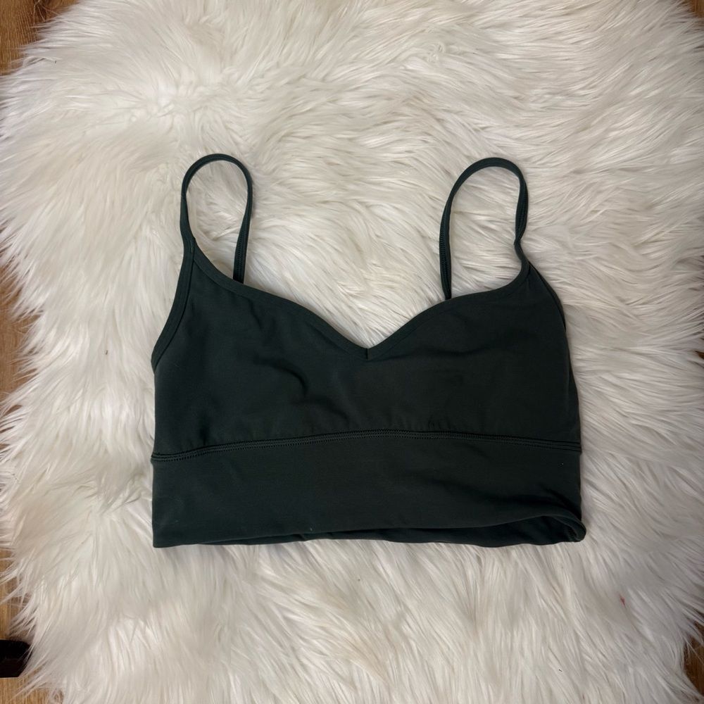 [Lululemon Athletica] Dark Green Bralette - Size 8